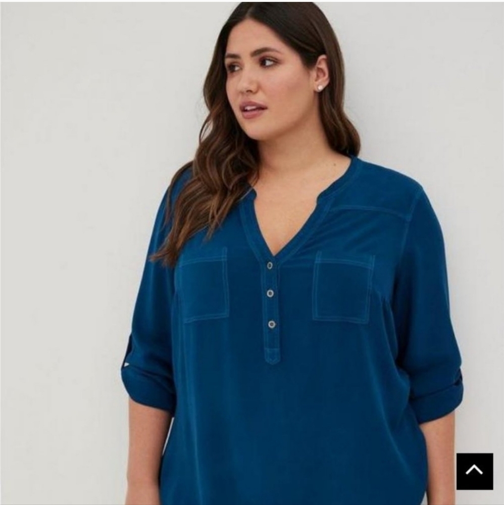 Torrid Blue Twill Harper